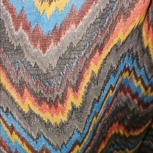MUST GO!!! Dots Vibrant Zigzag Maxi Dress